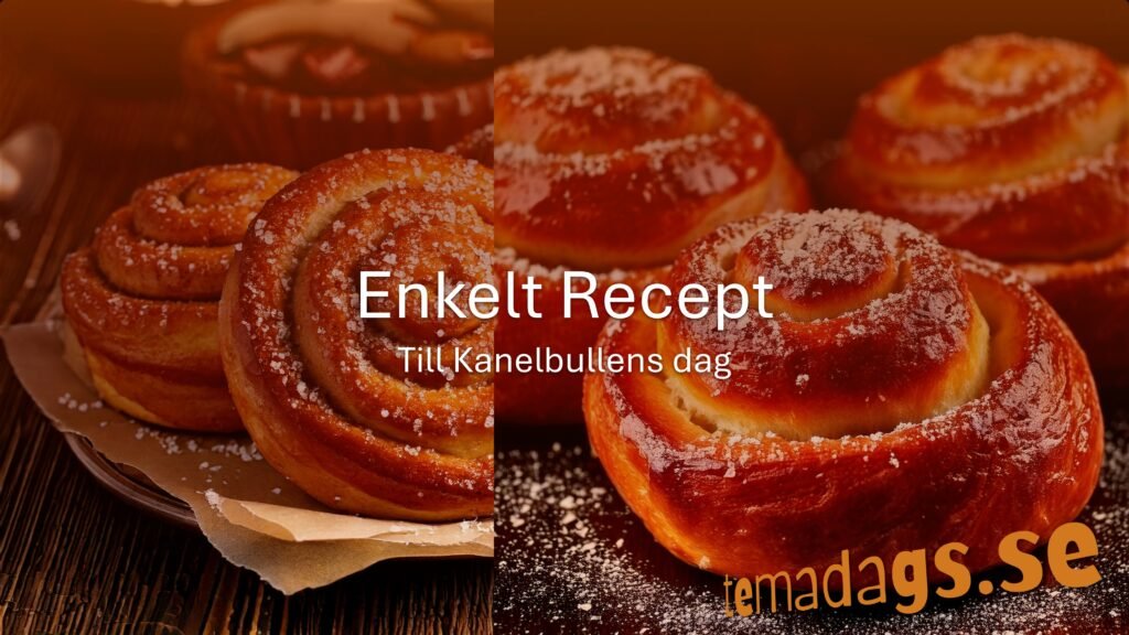 kanelbullens dag recept