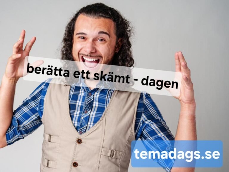 Berätta ett skämt - dagen 1 Berätta ett skämt - dagen
