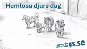Hemlosa djurs dag
