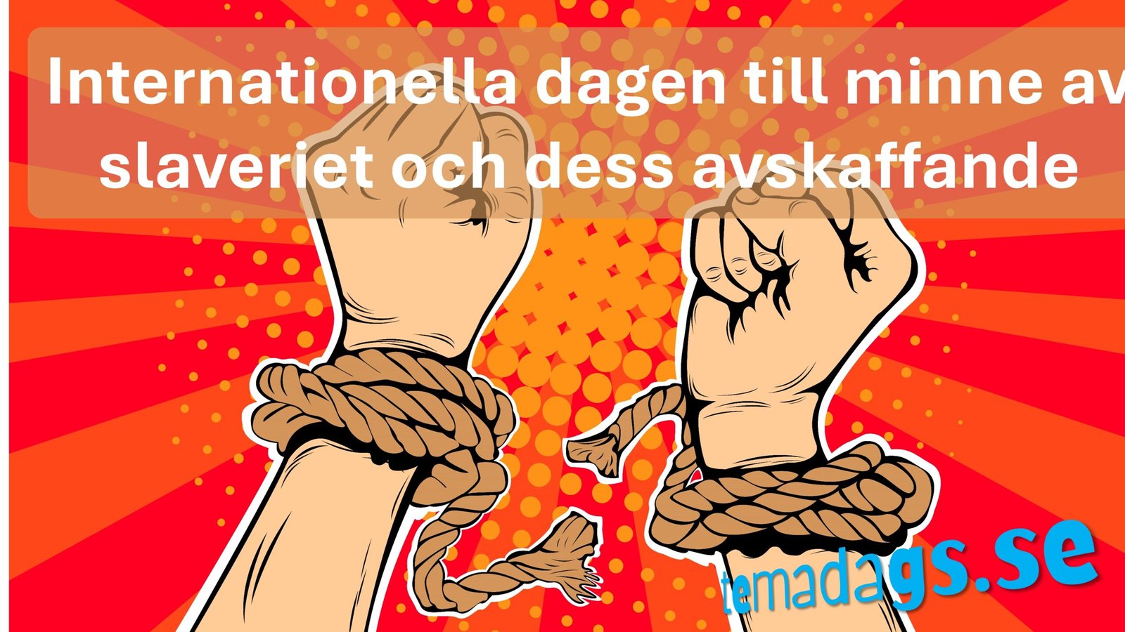 Internationella dagen till minne av slaveriet och dess avskaffande