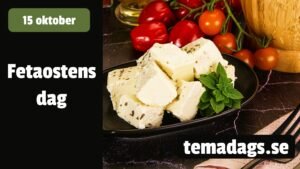 fetaostens dag. grekisk sallad