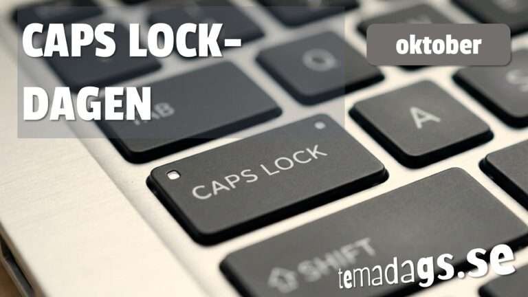 INTERNATIONELLA CAPS LOCK DAGEN! 3 tangentbord med fokus på CAPS LOCK