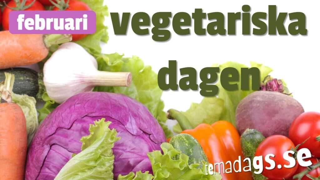 vegetariska dagen - bild på grönsaker